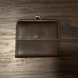 Coach Leather Trifold Wallet